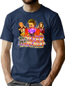 Walter Mercado Bootleg Graphic T-Shirt - Navy