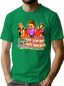 Walter Mercado Bootleg Graphic T-Shirt - Green