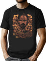 Walter White Jesse Pinkman Vintage Design Bootleg Graphic T-Shirt - Black