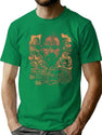 Walter White Jesse Pinkman Vintage Design Bootleg Graphic T-Shirt - Green