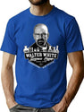 Walter White Science Camp 2008 T-Shirt for Men & Women, T-Shirts Graphic Tee - Blue