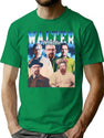 Walter White Vintage 90S Rap Style Walter White Bootleg Fan Bootleg Graphic T-Shirt - Green