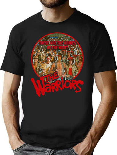 Warriors Armies Of The Night Worn T-Shirt for Men & Women, T-Shirts Graphic Tee - Black