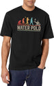 Waterpolo Evolution Water Polo Funny Swimmer Water Ball T-Shirt for Men & Women, T-Shirts Graphic Tee - White