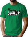 Weeping Goat Logo Bootleg Graphic T-Shirt - Green