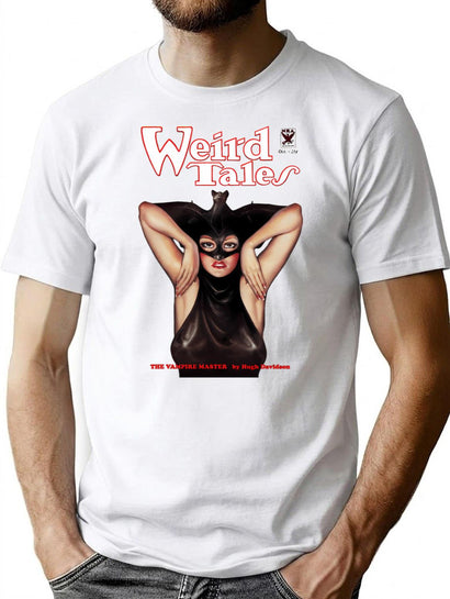 Weird Tales - Vintage Pulp Cover Art - Beautifully Restored T-Shirt for Men & Women, T-Shirts Graphic Tee - Black