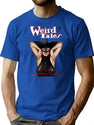 Weird Tales - Vintage Pulp Cover Art - Beautifully Restored T-Shirt for Men & Women, T-Shirts Graphic Tee - Blue