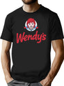 Wendy Fast Food Restaurant Logo Essential Premium Heavyweight Cotton T-Shirt - Black