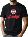 Wendy Fast Food Restaurant Logo Essential Black T-Shirt - Green