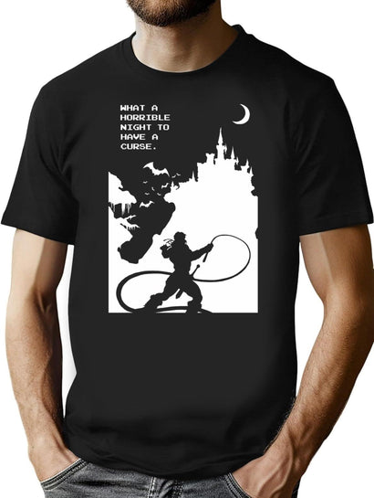 What A Horrible Night To Have A Curse T-Shirt for Men & Women, T-Shirts Graphic Tee - Black