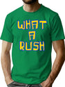 What A Rush 90'S Bootleg Retro Meme Bootleg Graphic T-Shirt - Green