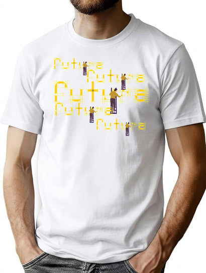 What Will Happen In The Future Bootleg Graphic T-Shirt - Black