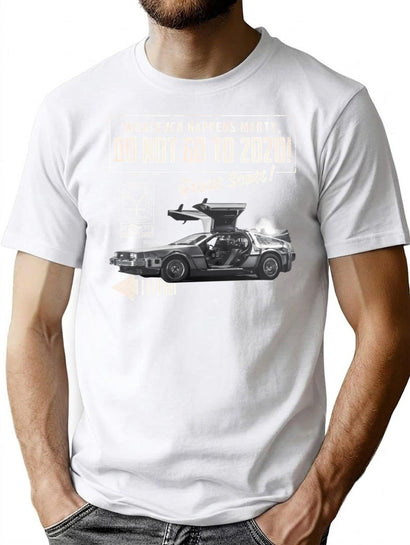 Whatever Happens Marty Don'T Go To 2020 ( Ucs Llc And Amblin) Dks T-Shirt for Men & Women, T-Shirts Graphic Tee - Black