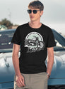 When Life Gets Complicated - I Ride T-Shirt for Men & Women, T-Shirts Graphic Tee - Navy