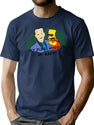 Wheres My Stimulus Bootleg Graphic T-Shirt - Navy