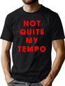 Whiplash Black T-Shirt - NOT QUITE MY TEMPO Black T-Shirt - Green