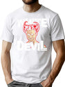 White Devil T-Shirt for Men & Women, T-Shirts Graphic Tee - White
