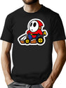 Who Said Ghosts Can'T Ride Bikes T-Shirt for Men & Women, T-Shirts Graphic Tee - Black