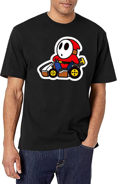 Who Said Ghosts Can'T Ride Bikes T-Shirt for Men & Women, T-Shirts Graphic Tee - Black
