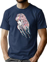 Why Can'T I Forget You---Pretend You Don'T Exist Bootleg Graphic T-Shirt - Navy