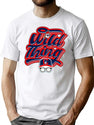 Wild Thing Script Type Lts T-Shirt for Men & Women, T-Shirts Graphic Tee - White