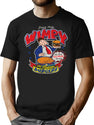 Wimpy Burger Dks Worn T-Shirt for Men & Women, T-Shirts Graphic Tee - Black
