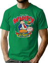 Wimpy Burger Dks Worn T-Shirt for Men & Women, T-Shirts Graphic Tee - Green