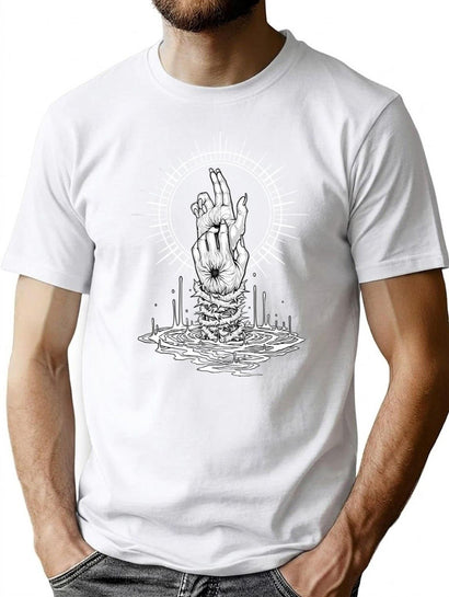 Winya No. 116 T-Shirt for Men & Women, T-Shirts Graphic Tee - Black