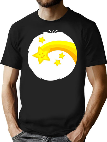 Wish Bear Funny Halloween Bear Costume Gift T-Shirt for Men & Women, T-Shirts Graphic Tee - Black