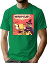 Witch-Slap T-Shirt for Men & Women, T-Shirts Graphic Tee - Green