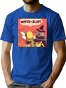 Witch-Slap T-Shirt for Men & Women, T-Shirts Graphic Tee - Blue