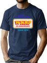Wkrp In Cincinnati Skyline Logo T-Shirt for Men & Women, T-Shirts Graphic Tee - Navy