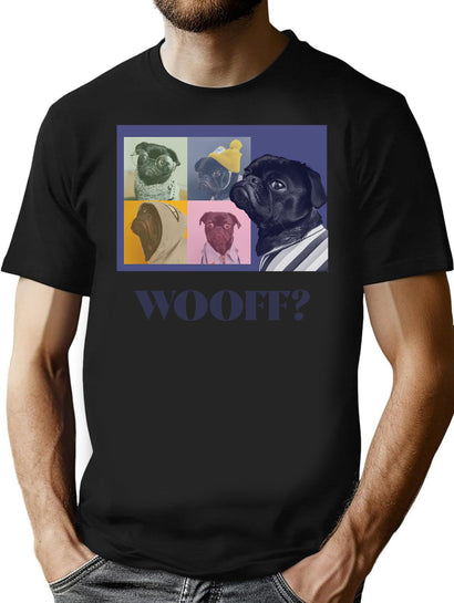 Wooff Bootleg Graphic T-Shirt - Black