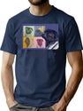 Wooff Bootleg Graphic T-Shirt - Navy