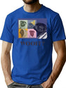 Wooff Bootleg Graphic T-Shirt - Blue