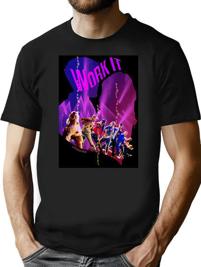 Work It Bootleg Bootleg Graphic T-Shirt - Black