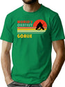 World'S Okayest Goalie Funny Vintage Soccer Ice Hockey Lacrosse Gift T-Shirt for Men & Women, T-Shirts Graphic Tee - Green