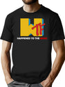 Wtf Happened To The Music (1) T-Shirt for Men & Women, T-Shirts Graphic Tee - Black