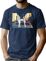 Wywh Bootleg Graphic T-Shirt - Navy