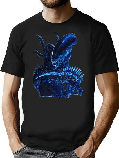 Xenomorph T-Shirt for Men & Women, T-Shirts Graphic Tee - Black