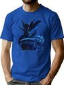 Xenomorph T-Shirt for Men & Women, T-Shirts Graphic Tee - Blue