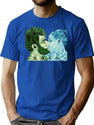 Xoxo Kiss Me And Hug Bootleg Graphic T-Shirt - Blue