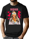 Xoxo Kiss Me Dalling Flexis00 Bootleg Graphic T-Shirt - Black