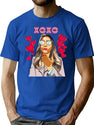 Xoxo Kiss Me Dalling Flexis00 Bootleg Graphic T-Shirt - Blue