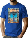 YEP Another Great Vintage Famous Monsters Magazine Cover! Classic T-Shirt for Men & Women, T-Shirts Graphic Tee - Blue