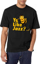 Ya Like Jazz Bee Movie Black T-Shirt - White