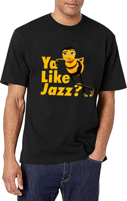 Ya Like Jazz Bee Movie Black T-Shirt - Black
