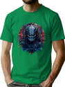 Yautja Predator Hunter Awesome Print Design T-Shirt for Men & Women, T-Shirts Graphic Tee - Green
