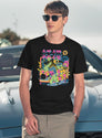 Ykai Band T-Shirt for Men & Women, T-Shirts Graphic Tee - Navy