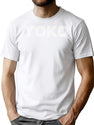 Yoko Soft Bootleg Graphic T-Shirt - White